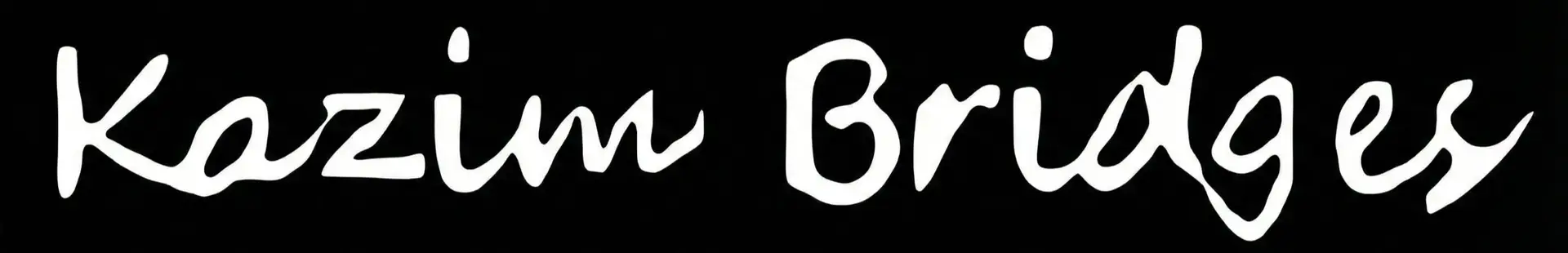 Unterschrift Kazim Bridges